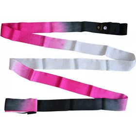 Стрічка Pastorelli 6м gradation є Black Fuchsia-White FIG 02867