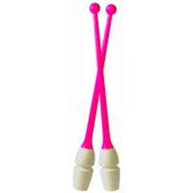 Булави Pastorelli 41 cm мод. Masha кол. Bianco - Rosa FIG 02617