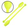 Булави для художньої гімнастики GM-4435 Lingo Лимонний (60506001)