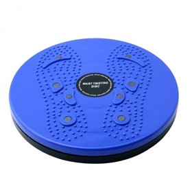 Диск Грація для фітнесу Синій, спортивний обертовий диск для талії (VS7002122)