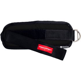 Манжета для тяги Onhillsport на липучці Чорна (OS-0311)