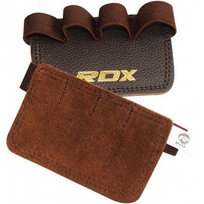 Накладки для подтягивания RDX Leather Brown