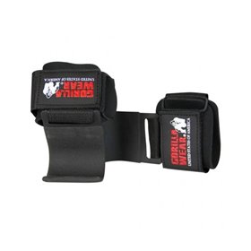 Гаки Gorilla Wear Weight Lifting Hooks one size Чорні (9912990000)