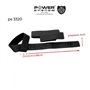 Лямки для тяги шкіряні Power System PS-3320 Leather Straps Black