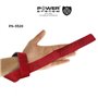 Лямки для тяги шкіряні Power System PS-3320 Leather Straps Red