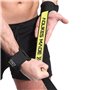 Лямки для тяги AOLIKES HW-7633 Black + Yellow штанги атлетические (LZV)