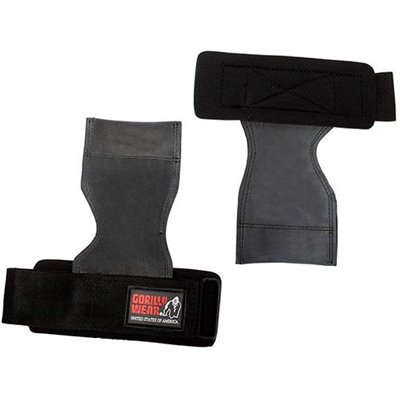 Захоплення тренувальний Lifting Grips Gorilla Wear Чорний (35369006)