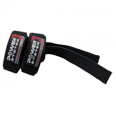 Лямки для тяги Power System Power Straps PS-3400 Black/Red