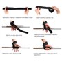 Лямки для тяги Power System Power Straps PS-3400 Black/Red