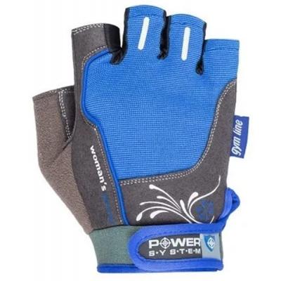 Рукавички для фітнесу Power System woman's Power PS-2570 XS Blue (PS-2570_XS_Blue)