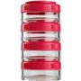 Контейнер спортивный BlenderBottle GoStak 4 Pak 4х40 мл Red ORIGINAL (GS_4*40_Red)