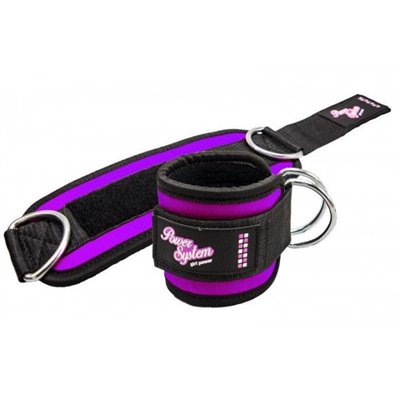 Манжети на щиколотку Power System Ankle Strap Gym Babe PS-3450, Purple