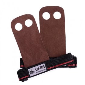 Гімнастичні накладки для долонь CF88 Розмір Універсальний Коричневі