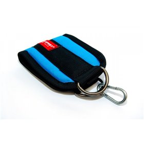 Манжета для тяги з карабіном, Блакитний (18121942014)