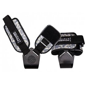 Гаки для тяги на зап'ястя, Hooks Camo Power System-3370 Black-Grey XL (F_145354)