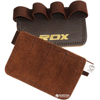 Накладки для підтягування RDX Leather Brown (594_20207)