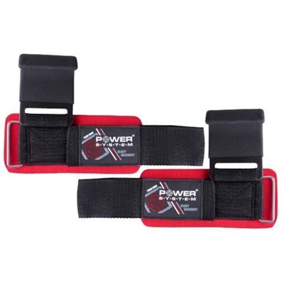 Гачки для тяги Power System Hardcore Hooks PS-3310 Black-red (PS-3310_Black-Red)