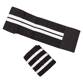 Напульсник силовий чорний LXL WW-2915