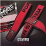 лямки для тяги Power System PS-3401 Lifting Straps Duplex Black/Red