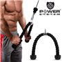 Канат для трицепса з двойним хватом Power System PS-4041 Triceps Rope Black/Red