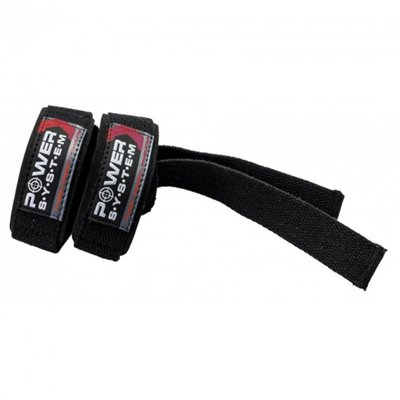 лямки для тяги Power System PS-3400 Power Straps Black/Red