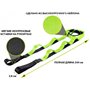 Ремінь для стретчингу з петлями Prosource Multi-Loop Stretching Strap Чорний/Зелений (ps-2019-ss-bgreen)