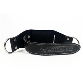 Манжета EasyFit F9 чорна для тяги на тренажері (шкіра)