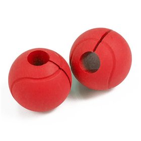 Розширювачі EasyFit Globe Gripz кулясті 2 шт для грифа, турніка, гумових петель червоні