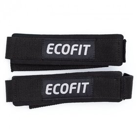 Лямки для тяги EcoFit 55х3.5 см чорні