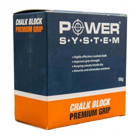 Магнезия Power System Block Chalk, 56 грам - PS-4083