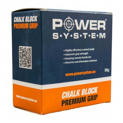 Магнезія спортивний блок PowerSystem PS-4083 Chalk Block 56G