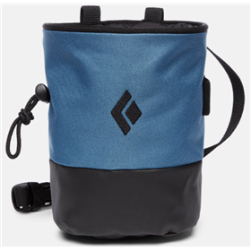 Мішечок для магнезії Black Diamond Mojo Zip M/L Чорний-Блакитний